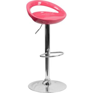 Shake things up and create a fun modern feel in your home with this glossy pink