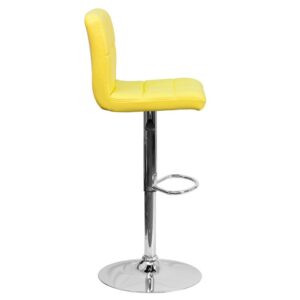 the base features an embedded plastic ring. Not only is this stool stylish