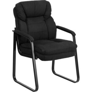 Create a comfortable setting for your guests that will make waiting more pleasant. This microfiber reception chair is the perfect way to greet your patients or clients in your waiting room or reception area. This chair also makes a great side office chair that will provide your guests with extra comfort with the double padded back and seat.