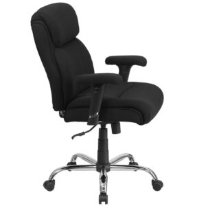 offering a broader seat and back width. A mid-back office chair offers support to the mid-to-upper back region. This office chair features plenty of thick