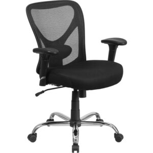 Stay comfortable during those long days at the office with a big and tall desk chair. Designed to support larger and taller body types