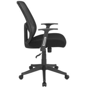 dorm or home office with this comfortable High Back Mesh Chair. The transparent mesh back allows air to circulate