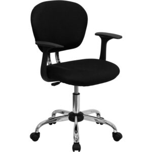 The benefits of a comfortable chair are many and should never be underestimated. This mesh task chair supports you when you're working long hours to get the job done