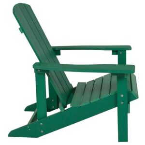 slanted seat and wide arms so you can enjoy the outdoors in comfort. Constructed of weather-resistant polystyrene