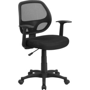The right office chair can make all the difference between a great workday and a painful one. This mid back mesh office chair is designed to keep you cool and supported all day. The comfort and customization features of this mesh task chair enable it to fit the needs of multiple employees. A breathable
