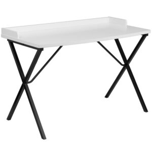 When in need of a simplistic style of desk that will fit in any space around your home