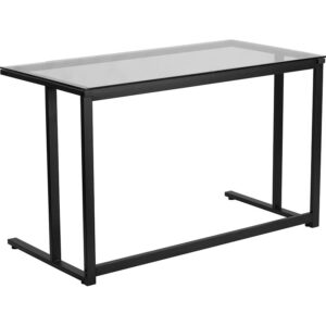 Relaxed design meets simplicity of function in this spacious computer desk that provides ample space for your computer and writing materials. This desk provides a great option for managing daily household bills