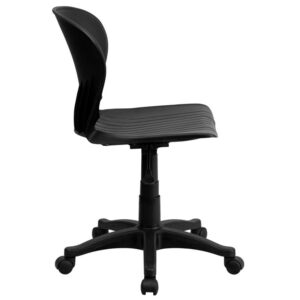 this chair gives your clients and visitors a comfortable place to sit as they work. While the curved back provides superior support