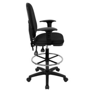 along with the functionality of a multi-positional chair