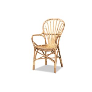 Natural Finished Rattan Dining Chair