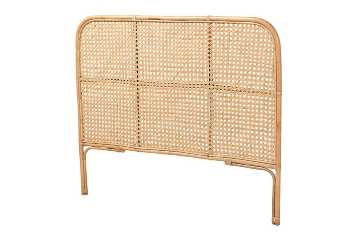 Bohemian Natural Rattan Queen Size Standalone Headboard