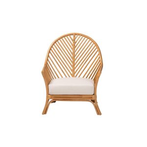 Lisabon Bohemian Light Honey Rattan Arm Chair