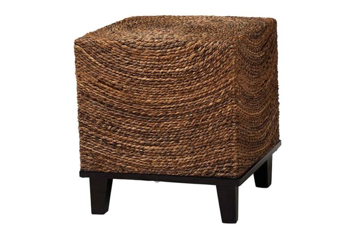 Verino Bohemian Natural Seagrass End Table