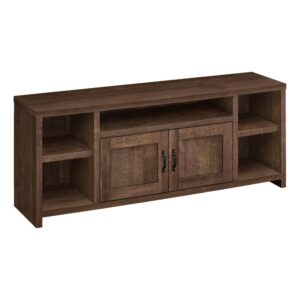 TV STAND - 60""L / BROWN RECLAIMED WOOD-LOOK"