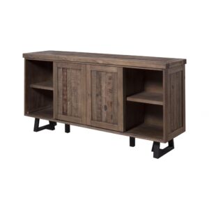 bring rustic elegance to your dining room with the Prairie Dining sideboard. Using sustainable wood resources