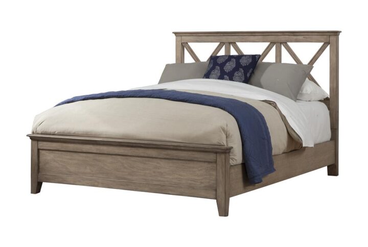 Lay back and relax in a bed that gives both a homey and getaway feel. Surprisingly versatile