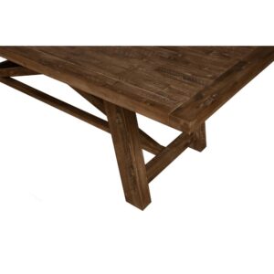 bring rustic elegance to your dining room with the Newberry Dining Table. A removable leaf lengthens the table from 88 inches to 103 inches