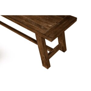 bring rustic elegance to your dining room with the Newberry Dining Bench.  Using sustainable wood resources