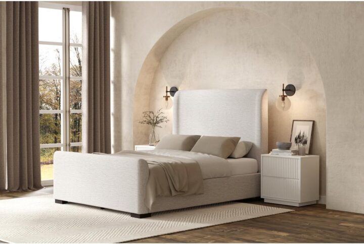 Introducing the Adele Platform Bed: Where Style Meets Comfort!Elevate the ambiance of your bedroom with the exquisite Adele Platform Bed. Crafted with meticulous attention to detail