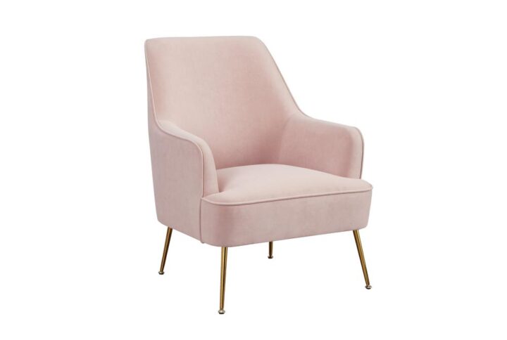 Curl up with a good book in the Rebecca leisure chair that makes for a chic accent to your modern decor. Made with smooth
