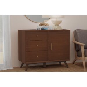 constructed of sustainably sourced solid Mahogany to ensure a lifetime of use.  The case pieces provide a roomy storage solution and make it easy to create a cohesive decorating style or mix and match for a more personalized look.