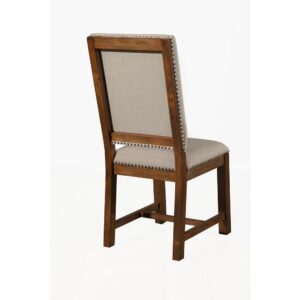 The Shasta Upholstered Side Chair is a beautiful pairing for Country