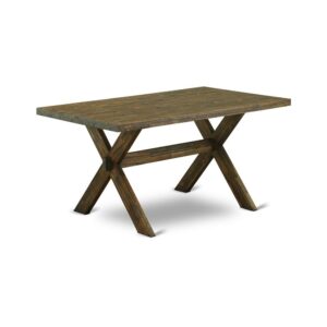 1 DINING TABLE AND WOODEN BENCH
