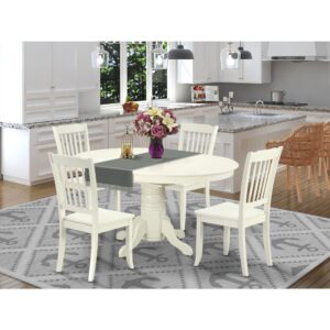 this well-designed and comfortable kitchen table may be used for hours at a time. This spectacular slick kitchen table makes a really good addition for all kitchen space and corresponds all sorts of dining-room concepts. The eye-catching Danbury dining room chair finished in elegant Linen White offers a modern look in your dinette space. The Kitchen dining chairs come with a solid wood seat to fit personal preference and perfect design. The Stylish dining chair features curved front legs. The 7 vertical slats give any dining area a touch of class and sophistication. Made up of hardwood