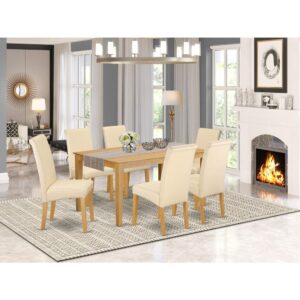 fresh lines and stylish appeal. The Capri dinette table provides an eye catching