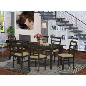 clean lines and sleek grace. Capri dinette sets offer you your living area having a classy and artistic design and style. This kind of Capri dining table and kitchen dining chairs provides a solid wood top for a sophisticated