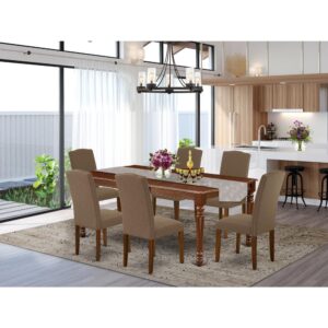 particle board or veneer top fabricated. This simple but charming Parson chair will add ambiance and style to your dining-room. A contemporary twist on a classic design