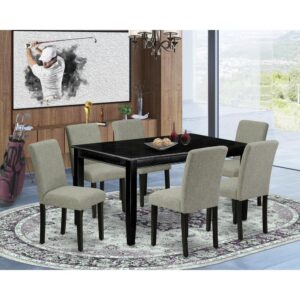 this is one kitchen dinette table that will just set your dining area apart. The center rectangular table is best for 4-6 people to sit and enjoy their meal. The dining table is created from prime quality rubber wood known as Asian Hardwood. No heat treated pressured wood like MDF