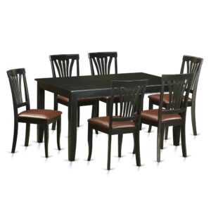 which is definitely appropriate for a big family as well as for hosting social gatherings at home. The dining set is all-natural without any medium density firewood. Its vintage style and design will match your dining area and make sure that meals are always a pleasure. 