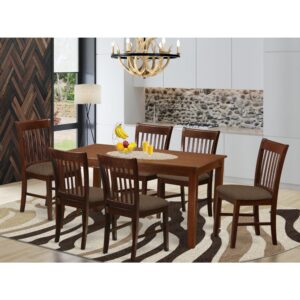 created from top quality Asian hard wood along with a lustrous Mahogany finish. Includes a classically designed
