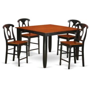 this five-piece counter height dining room set is a simplistic and fantastic set for your home. As mentioned above