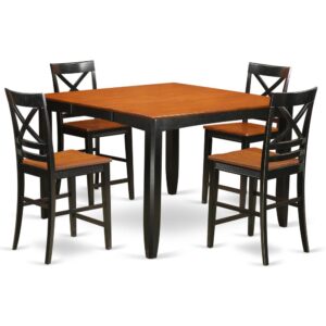 this five-piece counter height table and chairs set is a simple and perfect set for your home. As mentioned above