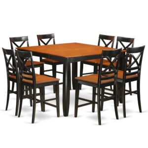 this 9-piece counter height dinette table set is a simplistic and fantastic set for your home. As mentioned above