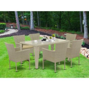 this solid foundation weather-resistant Outdoor-Furniture set functional uses