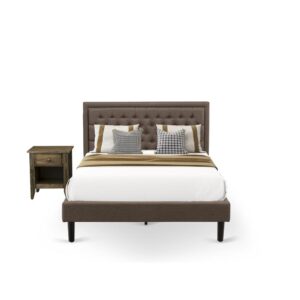 Our Black elegant faux leather upholstery and padded queen headboard will help to make any bedroom luxurious and take sleep to a whole new level with comfort. We are providing a 3 piece bedroom furniture set which contains 1 queen bed