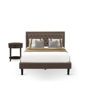Our Black elegant faux leather upholstery and padded queen headboard will help to make any master bedroom lavish and take sleep to a whole new level with comfort. We are offering a 5 pc bed set which contains 1 queen frame