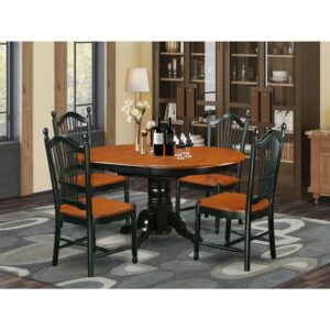 you can easily fit this set into virtually any setting. Made from solid rubberwood