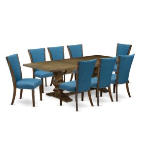 Upgrade your kitchen or dining area to the next level with our sophisticated style rectangular expandable leaf table. The dinette table features a classic design with a painted