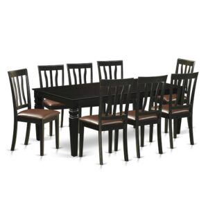 Modern Touch To Any Kitchen Area Or Dining Room. This Type Of 9 Piece Dining Table Set With 1 Table And Eight Kitchen Chairs. Premium Quality Kitchen Set Which Made Out Of 100% Asian Hardwood. Simply No Mdf