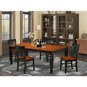 this well-designed and comfortable dinette table may be used for hours at a time. This rectangular wooden table is best for 4-8 people to sit and enjoy their meal. This wonderful kitchen table makes a really good addition for all kitchen space and corresponds all sorts of dining-room concepts. 100% solid wood from table top to table legs. This stunning Norfolk dining room chair offers a solid wood top to get exquisite