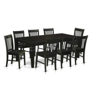 This Beautiful Dining Room Set Is Reminiscent Of Timeless Missionary Style And Ads An Elegant