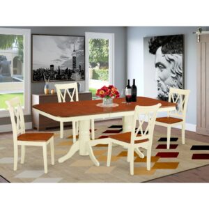 the dining room table can be acquired with hardwood or padded seat chairs. In-built self-storage butterfly leaf can be folded subtly under the tabletop when not being used and provides the greatest in flexibility for individuals who enjoy to set up modest