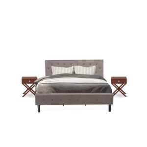 This fabulous queen size bed set is a shining example of modern design and forward thinking. Add elements of antique glamour to your bedroom with this gorgeous queen bed set. Crafted with sturdy wooden