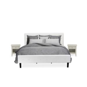 We are providing an elegant platform queen bed frame that will surely make a gorgeous addition to any master bedroom. This queen size platform bed frame contains a Headboard