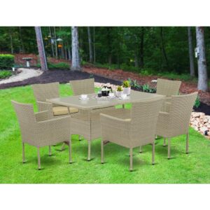 this solid foundation weather-resistant Outdoor-Furniture set functional uses