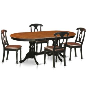 while also maintaining a stylish and timeless look. four dining chairs are included alongside the fantastic kitchen dinette table. You are able to rest-assured that our items are made to last. Quality in our furniture is of the importance